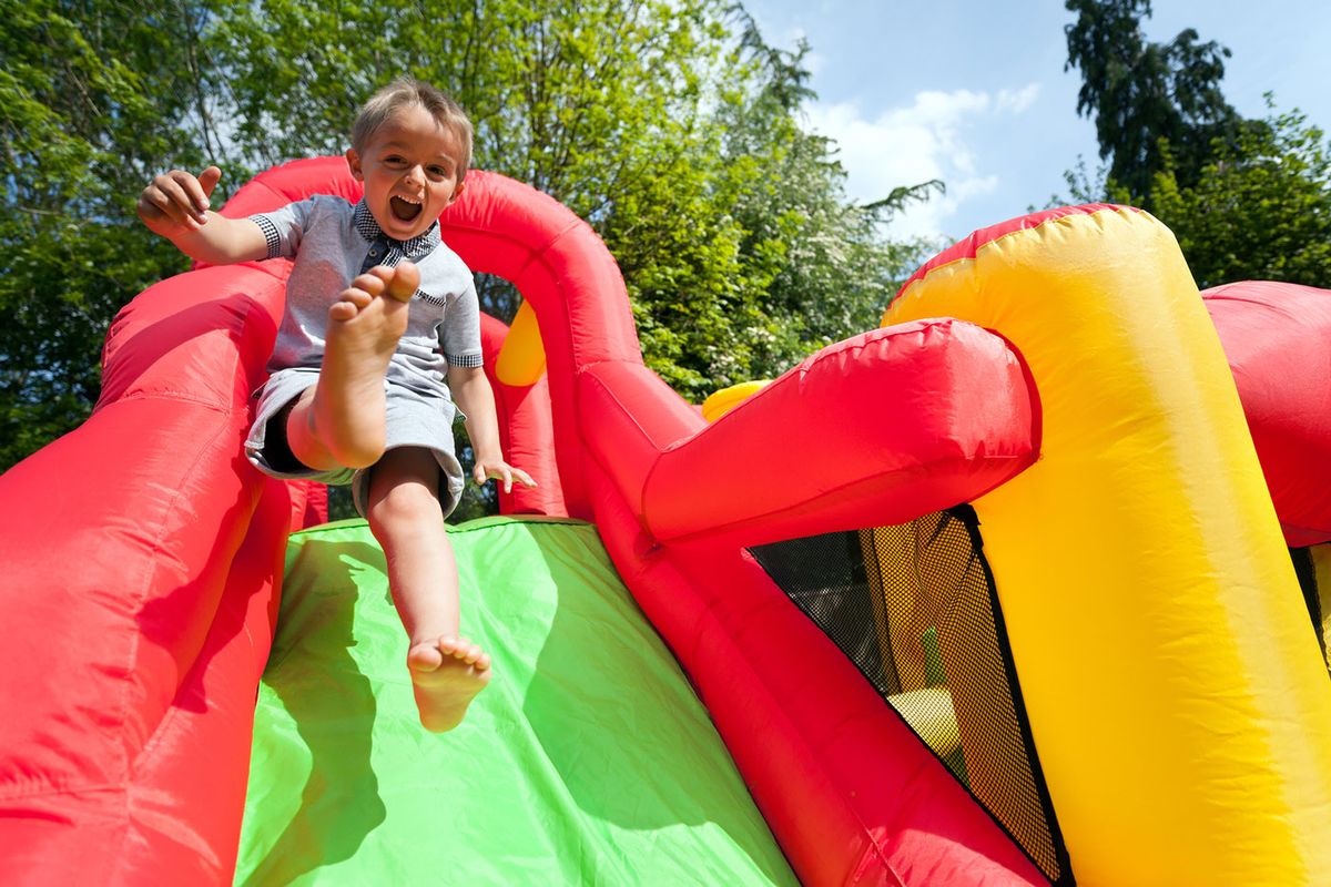 A children enjoying his time at our holiday club 